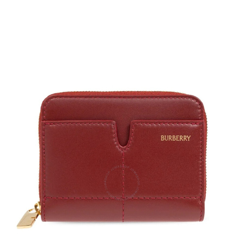 Burberry Logo-Embossed Calf Leather Wallet 1