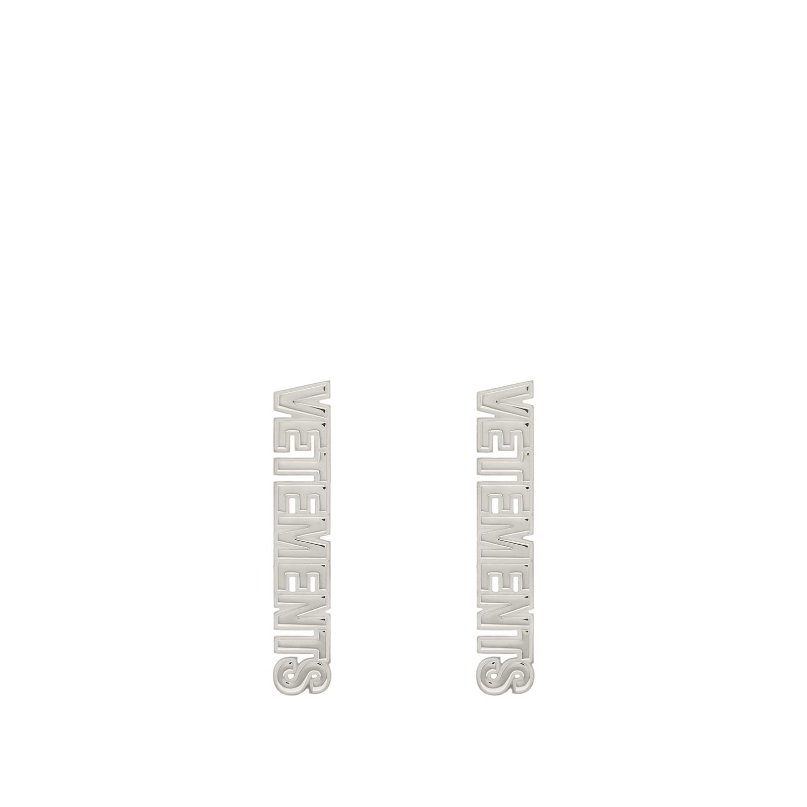 VETEMENTS Logo Stud Single Earring - 1