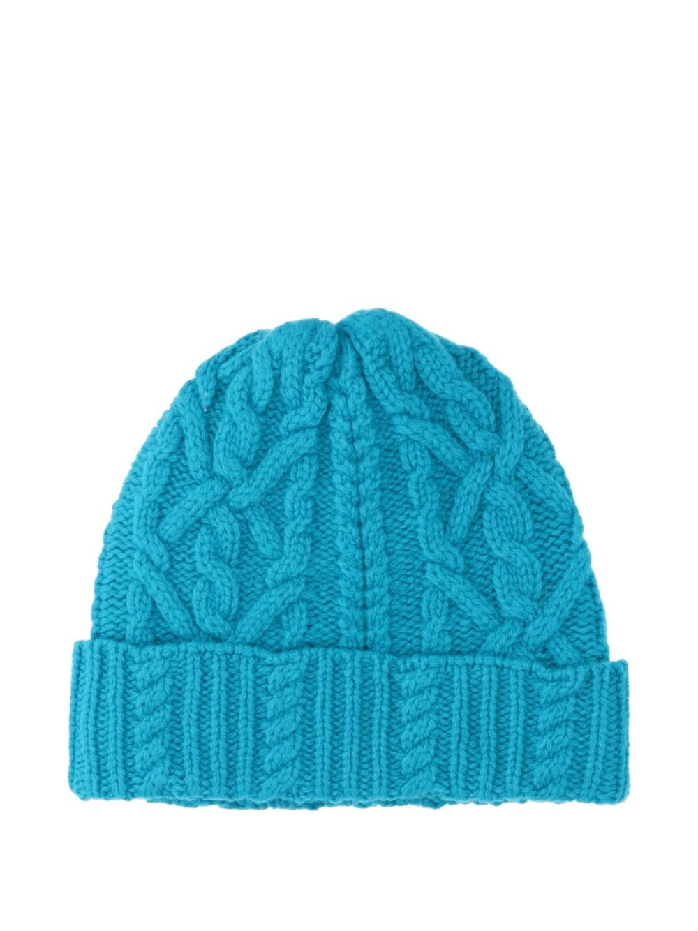 cable-knit beanie - 2