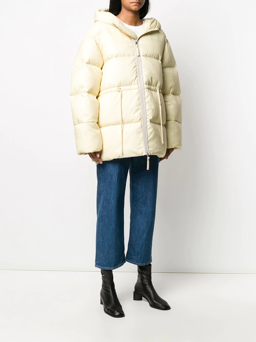 hooded puffer coat - 3