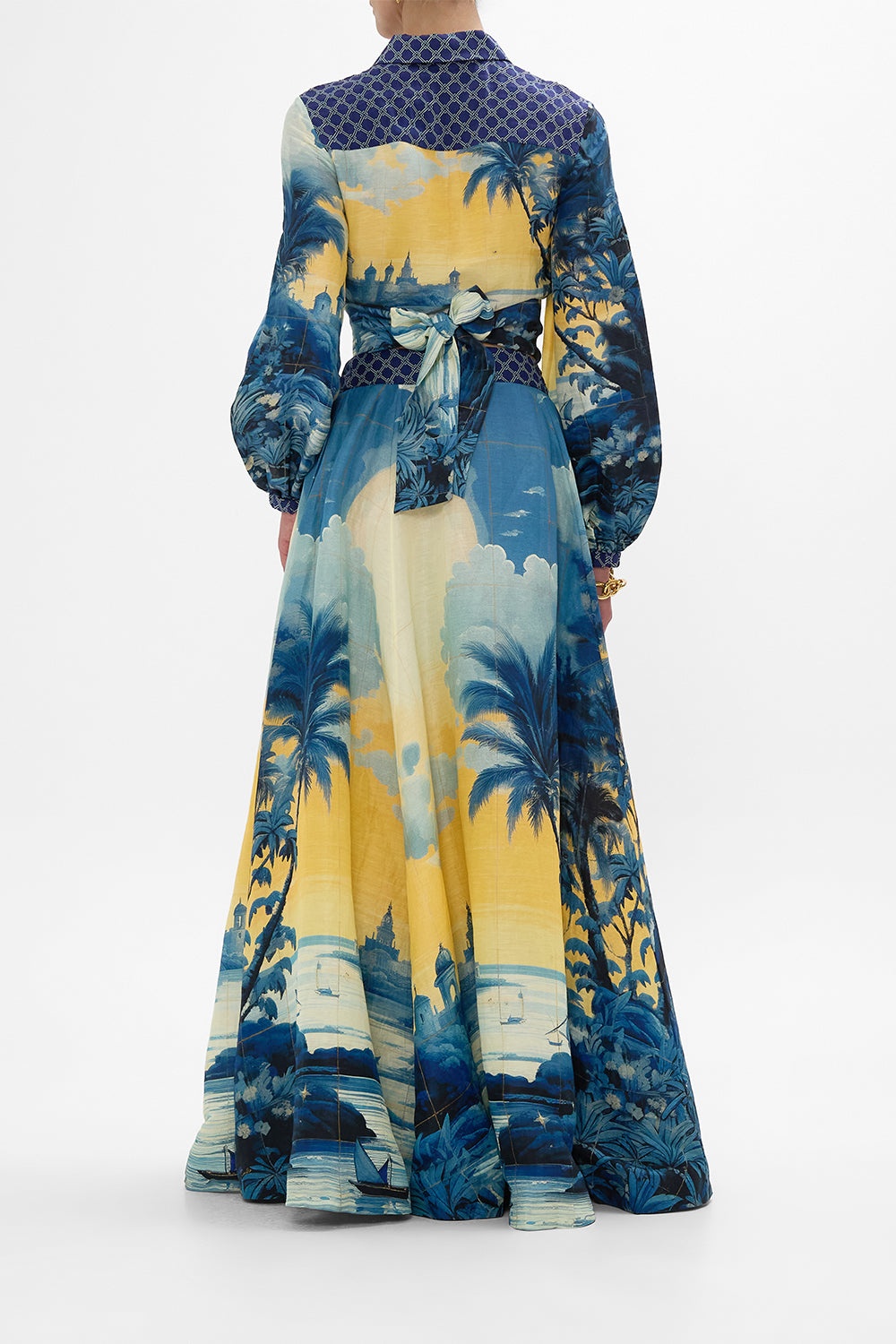 MAXI WRAP SKIRT - 3