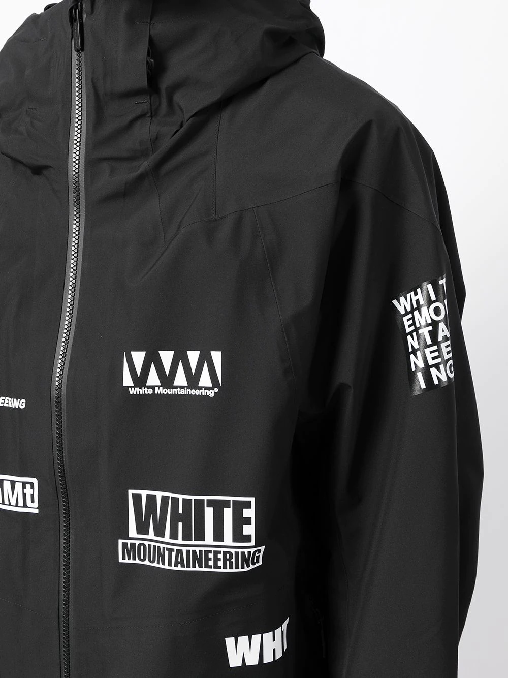 graphic-print zip-up lightweight jacket - 5