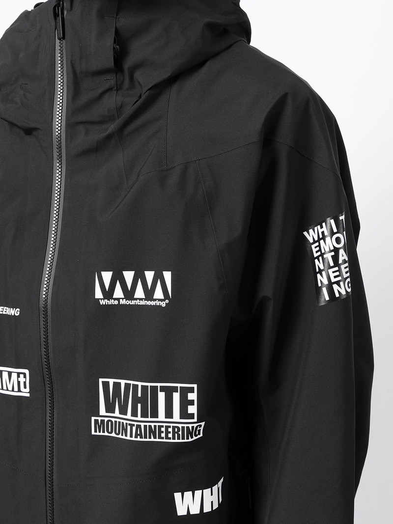graphic-print zip-up 경량 재킷 5