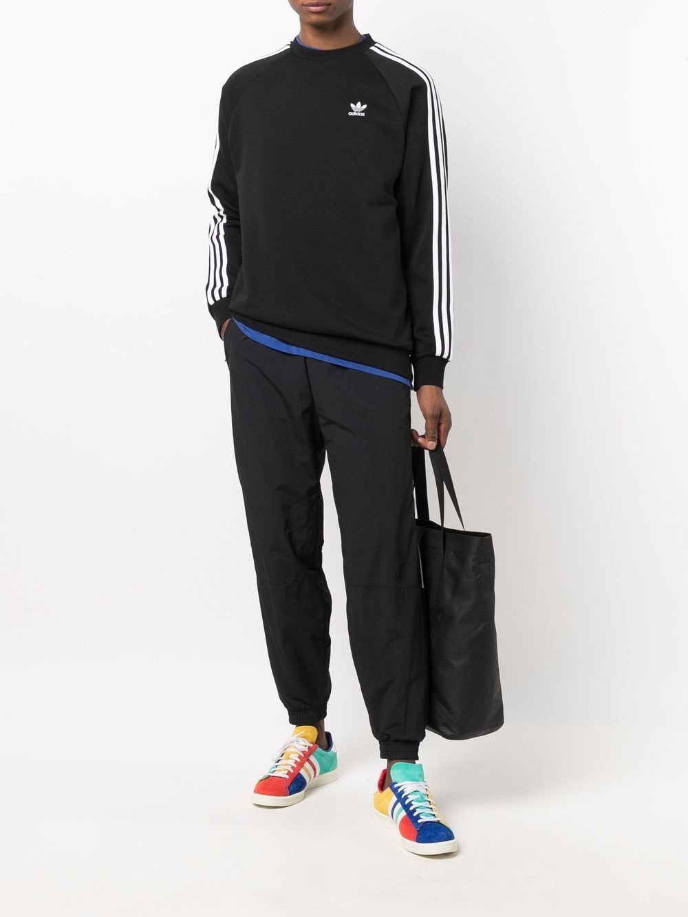 tri-stripe track pants - 2