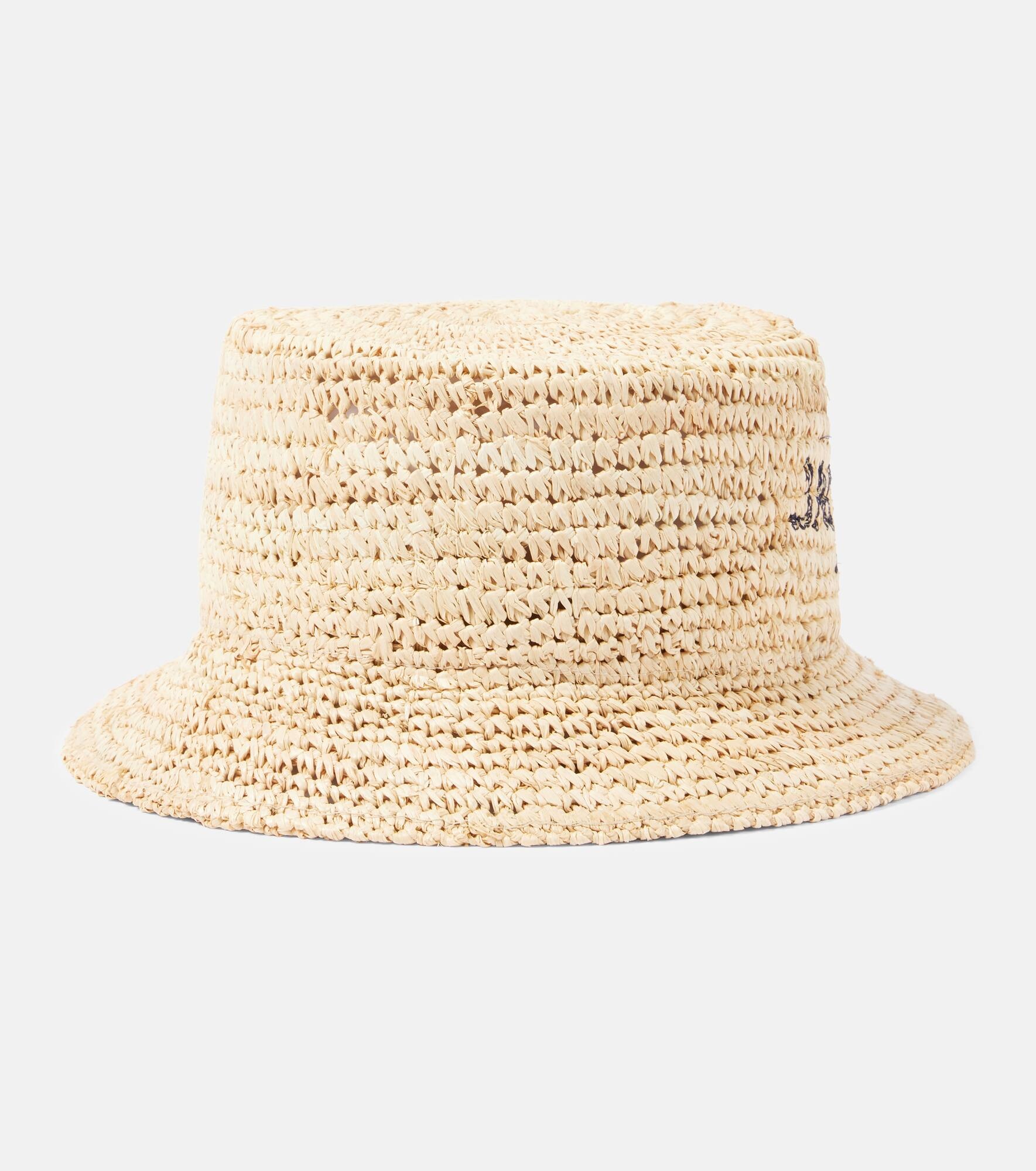 Le Bob Pesco embroidered bucket hat - 1