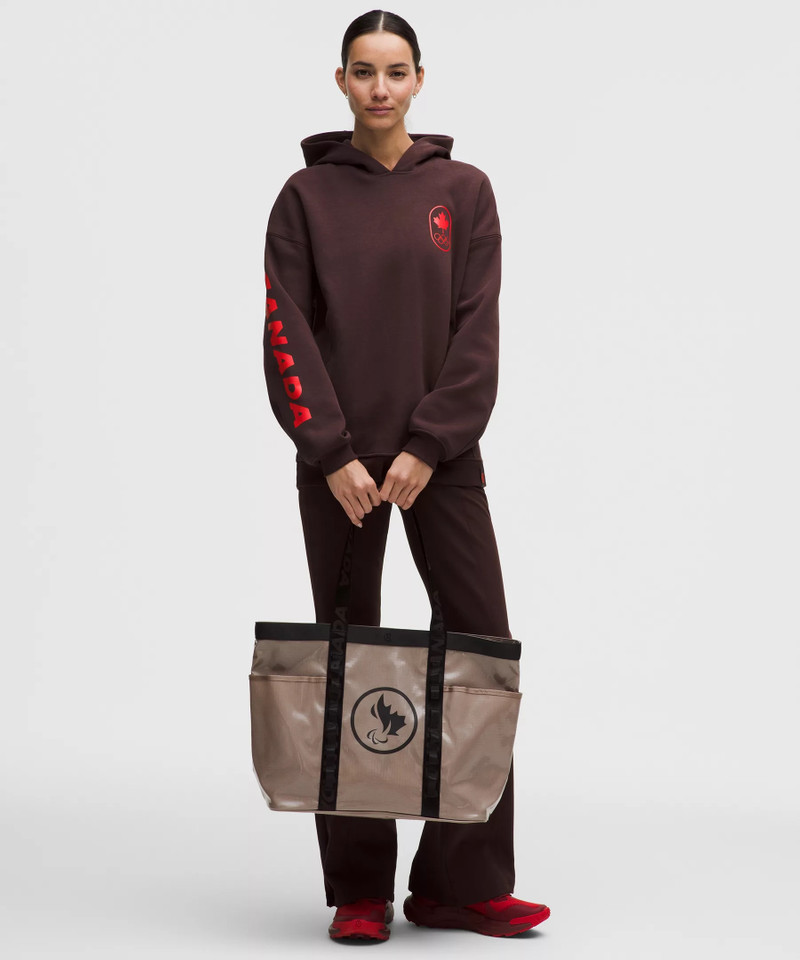 Team Canada Ripstop Cinch-Closure Tote Bag 20L *CPC Logo 3