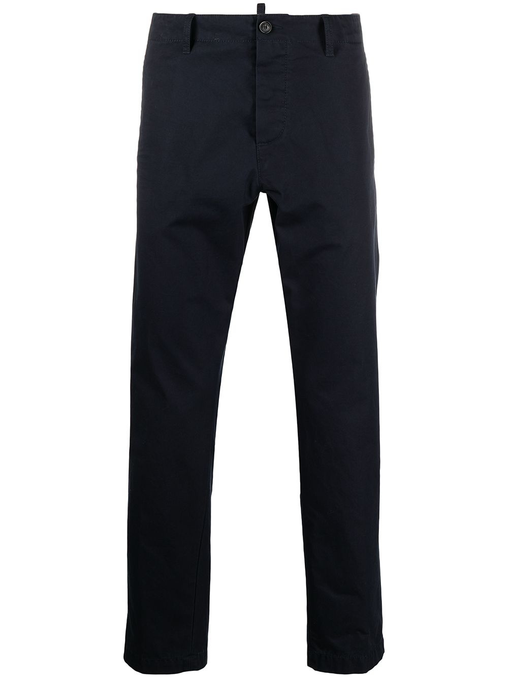 cropped chino trousers - 1