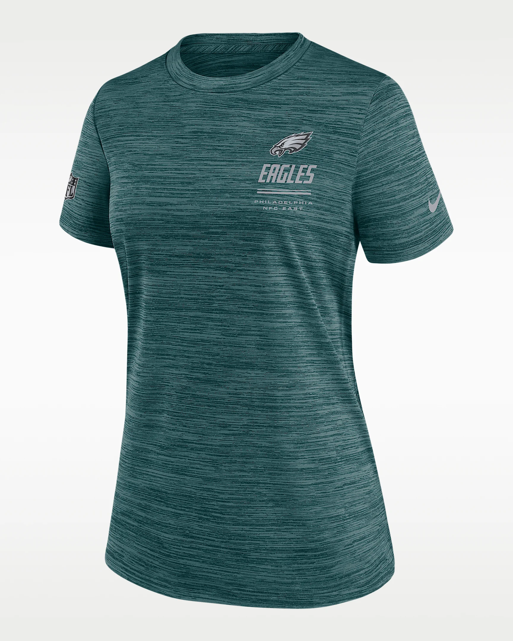 Philadelphia Eagles Sideline Velocity Women's Nike Dri-FIT NFL T-Shirt - 1