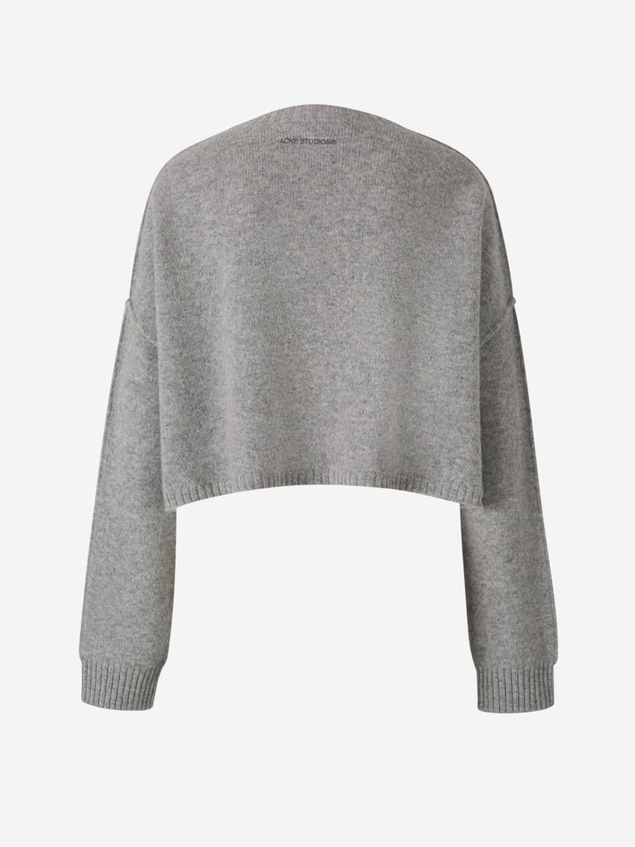 Acne Studios Cropped Wool Cardigan - 2