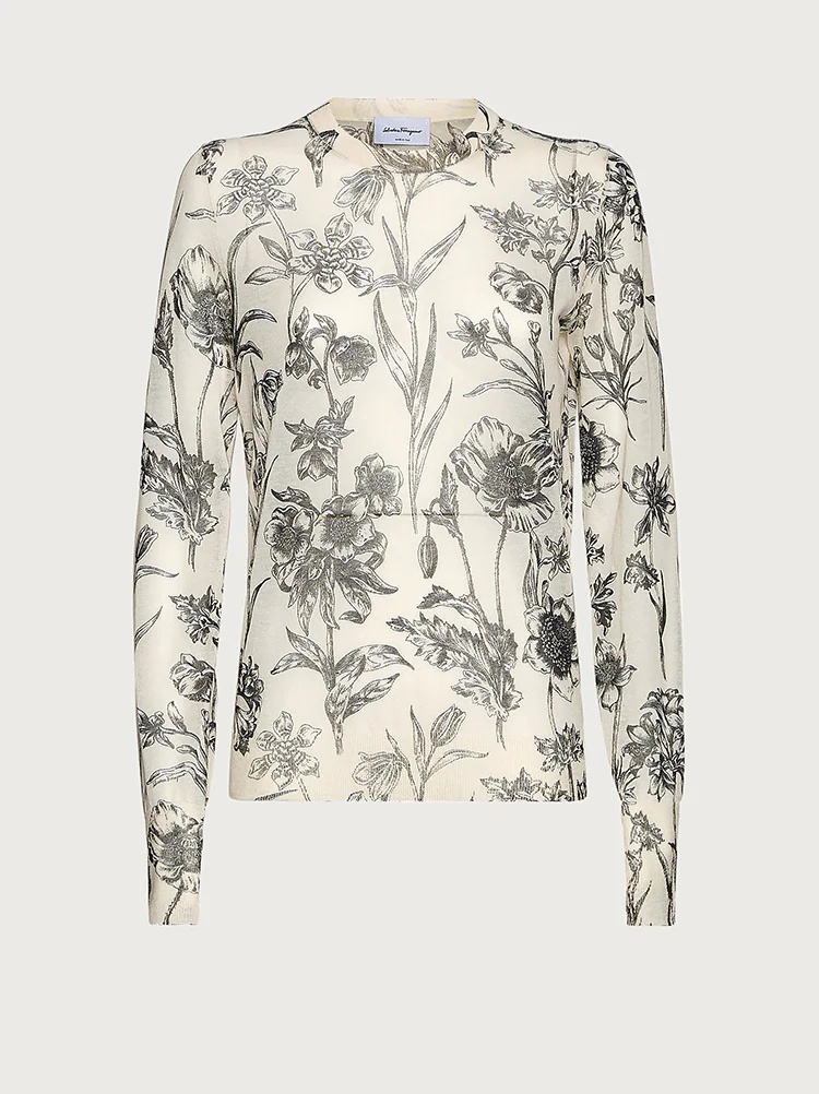 PRINTED SWEATER - 1