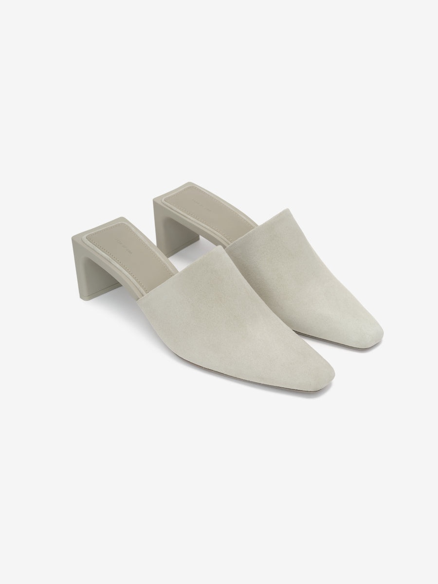 Suede Mule Low - 2