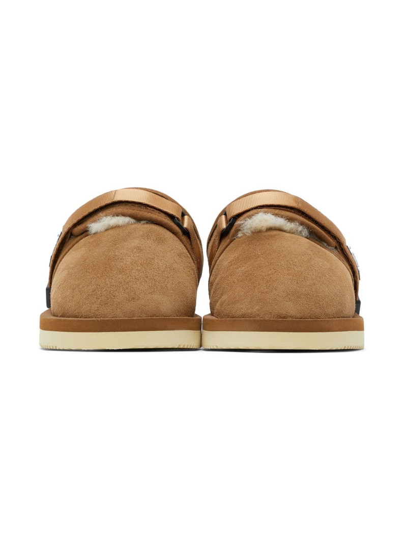 Brown Shearling ZAVO-M2ab Sandals 2