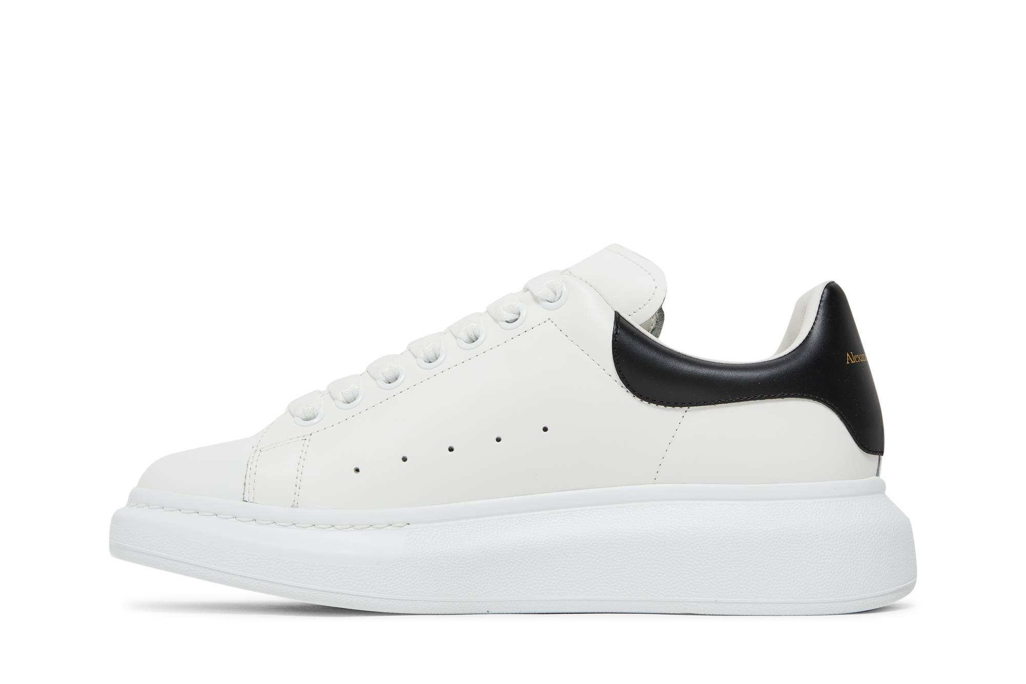 Alexander McQueen Oversized Sneaker 'White Black' - 3