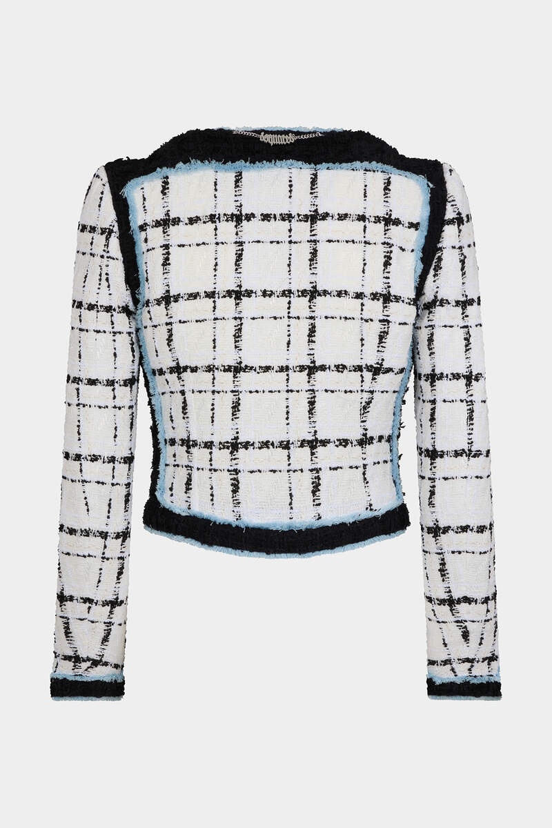 BOUCLË LONG SLEEVES CORSET JACKET - 2