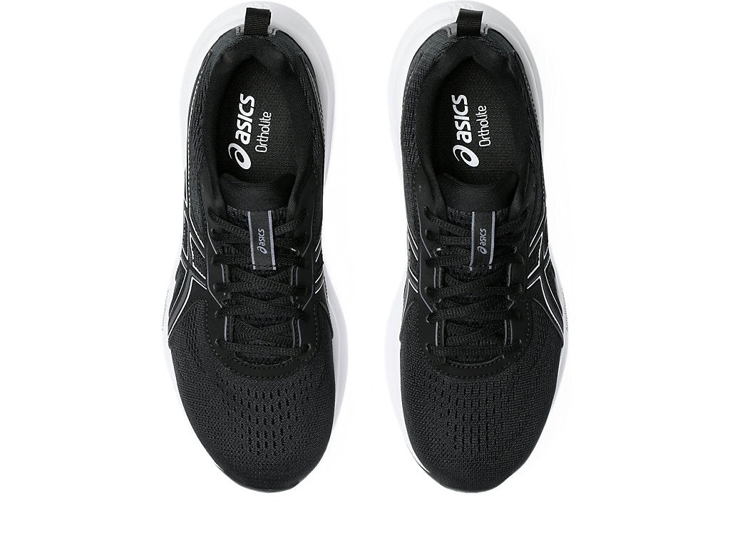 (WMNS) ASICS Gel-Contend 9 Wide 'Black White' 1012B678-002 - 6