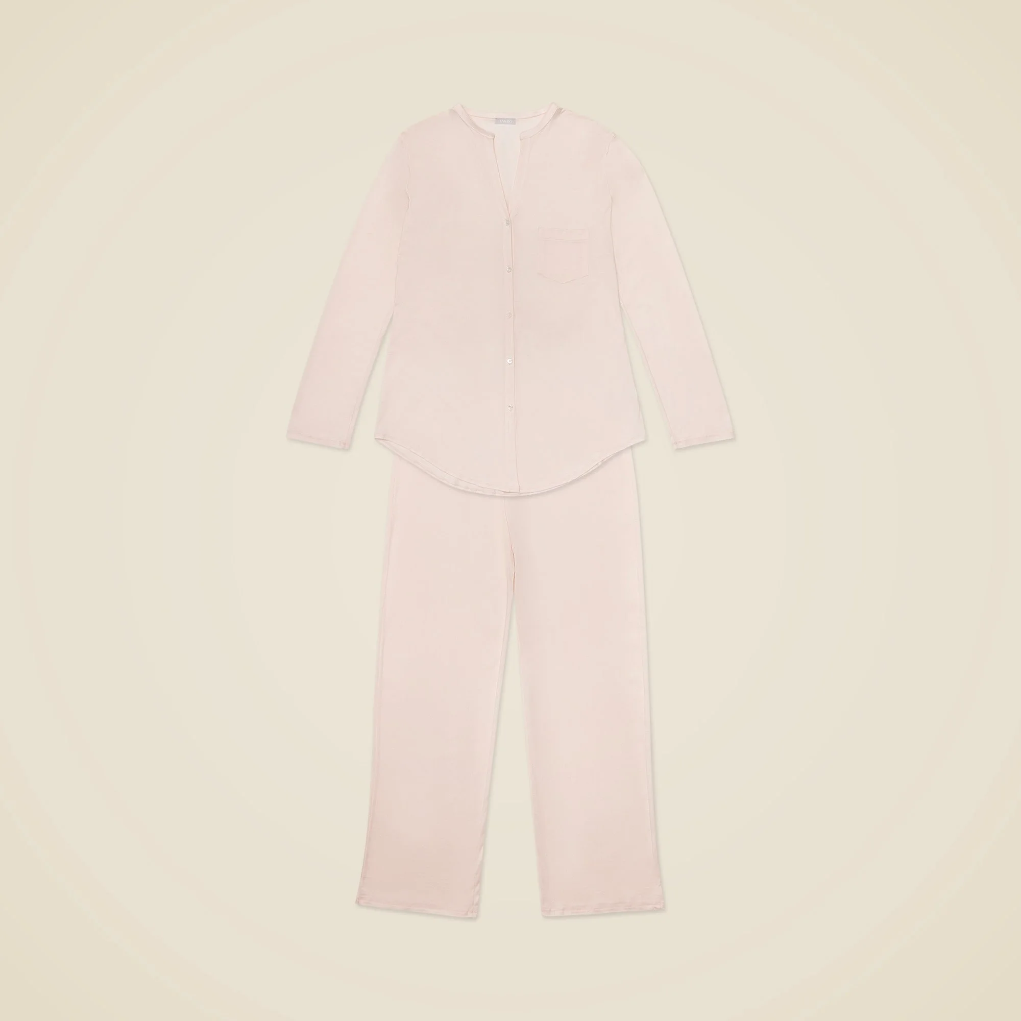 HANRO® Cotton Deluxe long-sleeve pajamas - 1