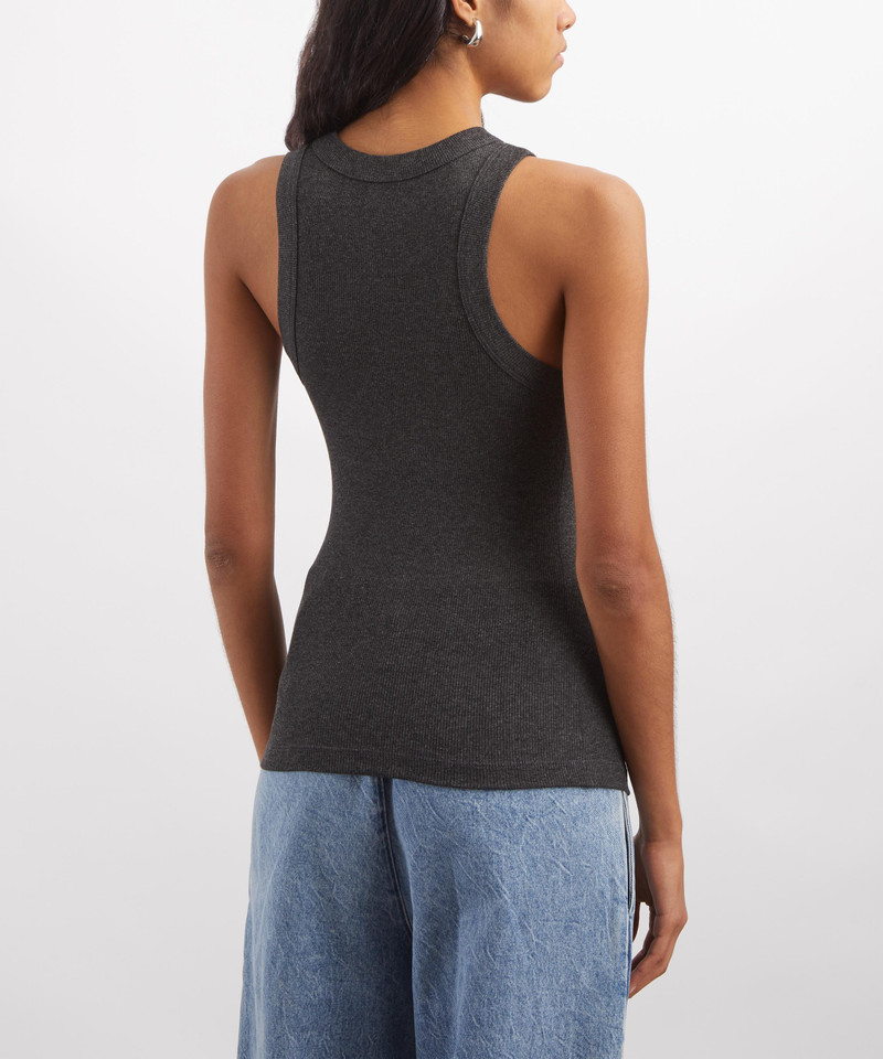 Leigh Charcoal Heather Tank Top 4