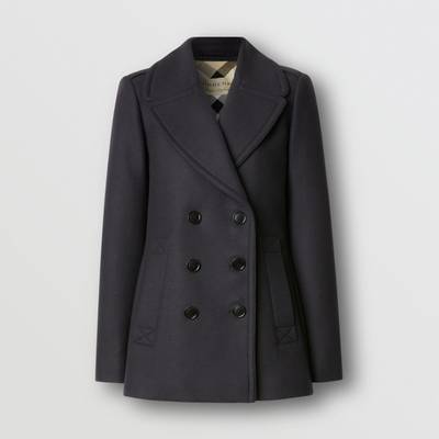 Burberry Wool Cashmere Blend Pea Coat outlook