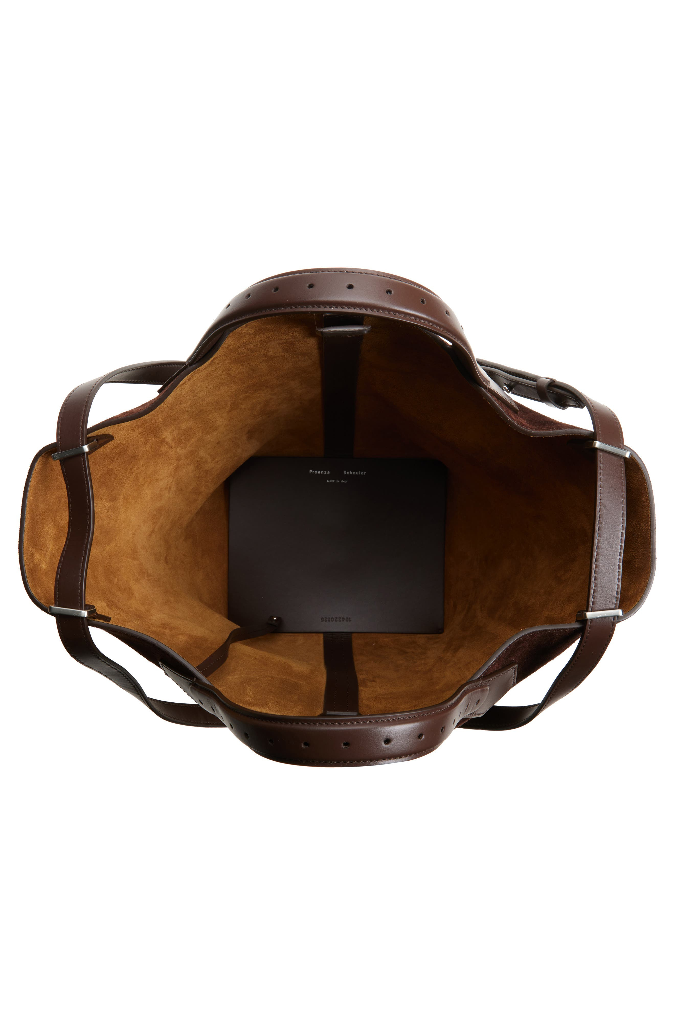 Proenza Schouler Large Chelsea Suede Tote in Chocolate at Nordstrom - 4