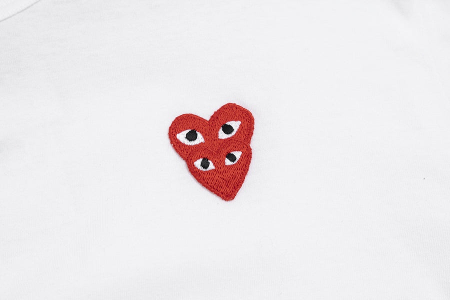 DOUBLE RED HEART L/S T-SHIRT - 2