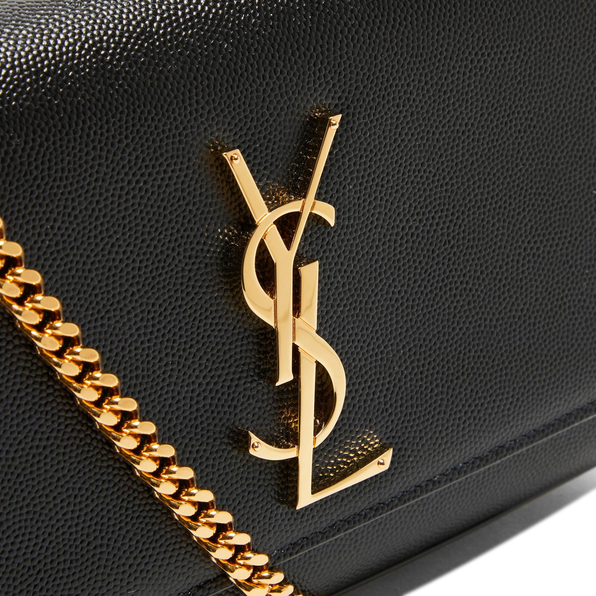 Saint Laurent Kate Small Chain Bag 'Black' - 3