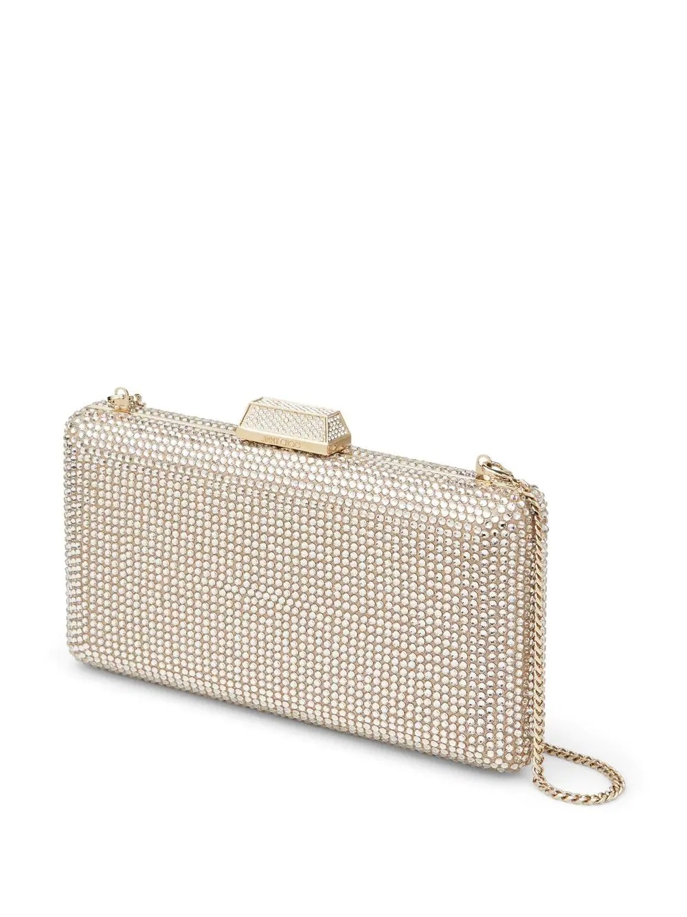 Clemmie crystal-embellished clutch bag - 4