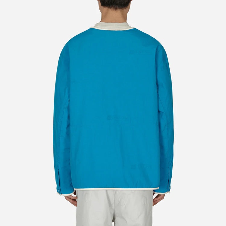 Men's Air Jordan x Union Crossover Solid Color Printing Logo reversible Long Sleeves Jacket US Editi - 4