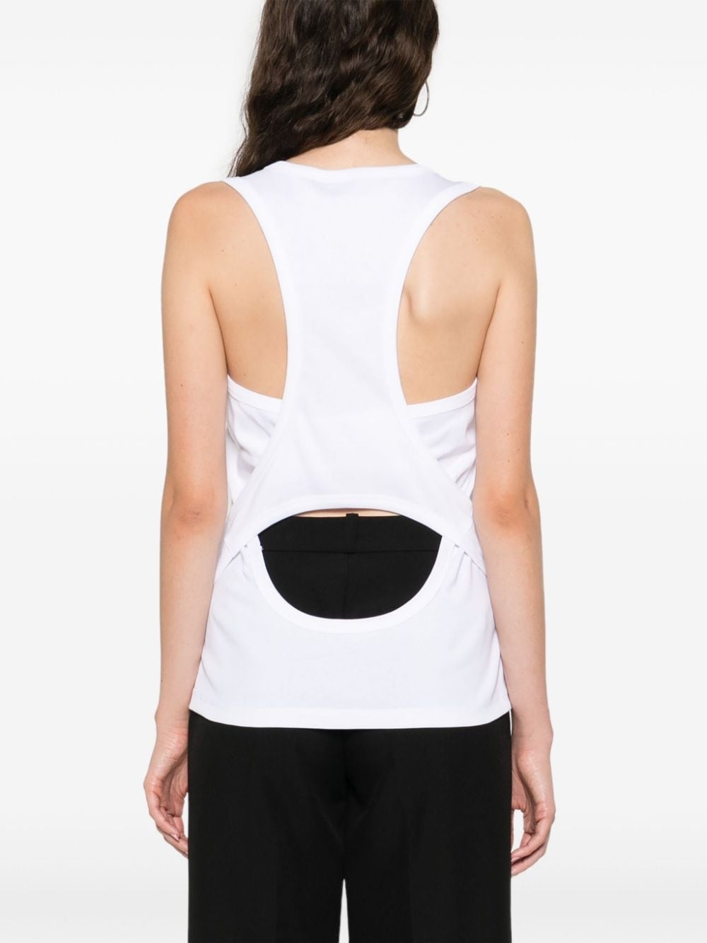 open-back tank top - 4