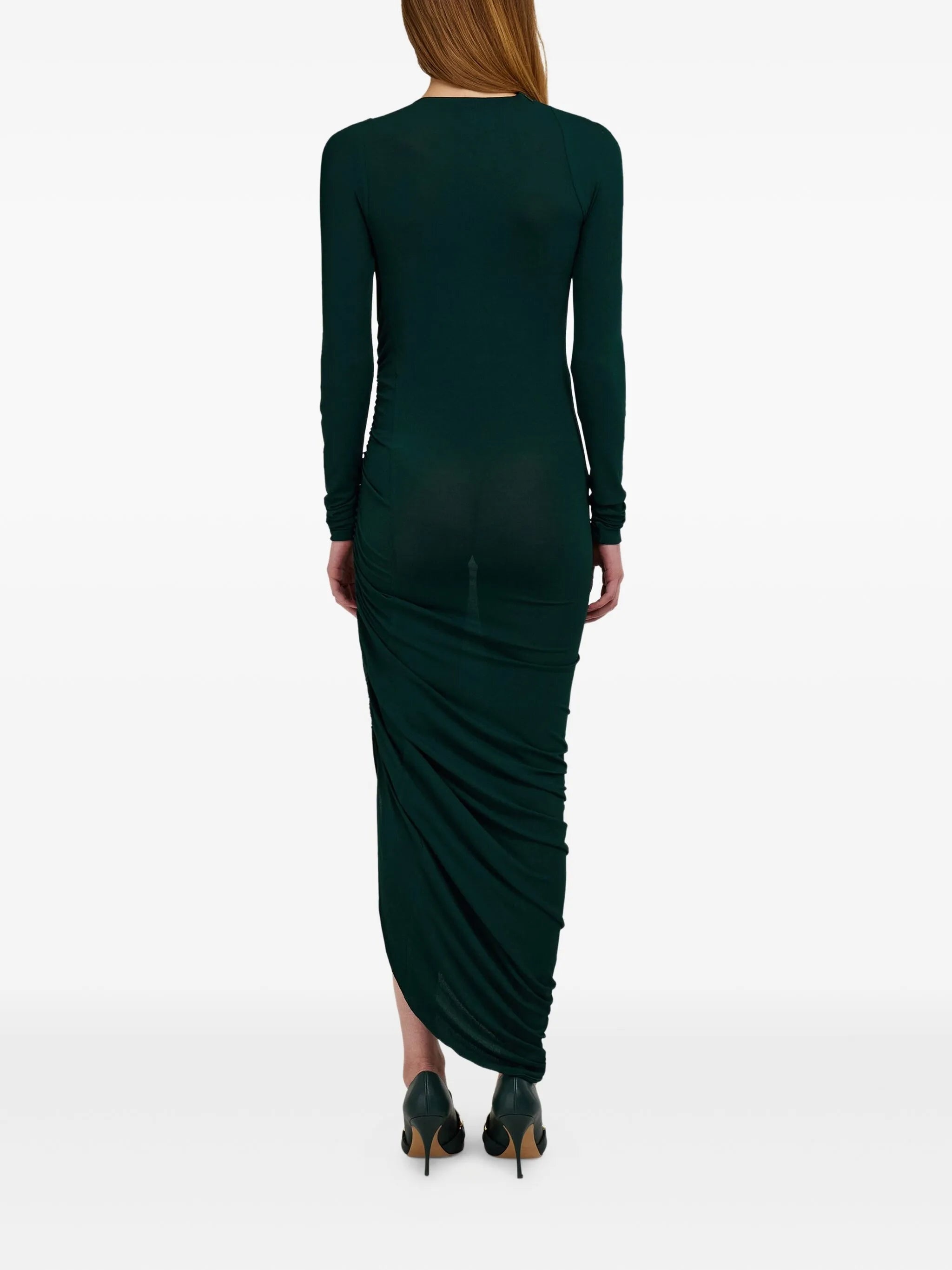 Ferragamo Asymmetric Maxi Dress - 2