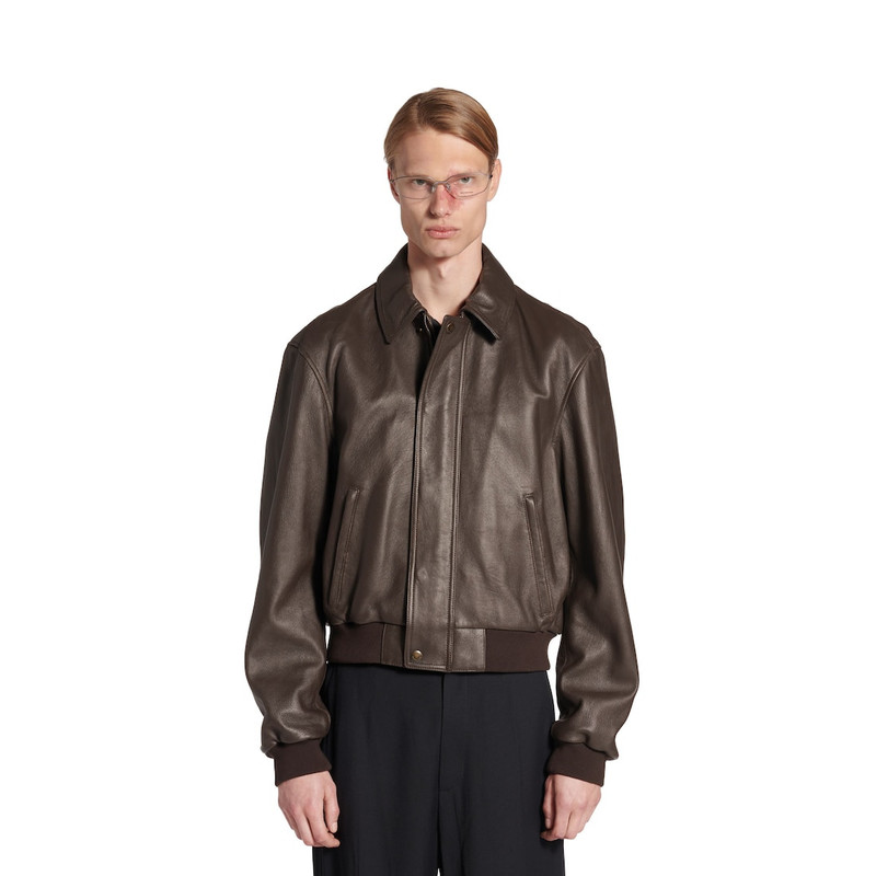 Men's Taxi Jacket in Dark Brown 5