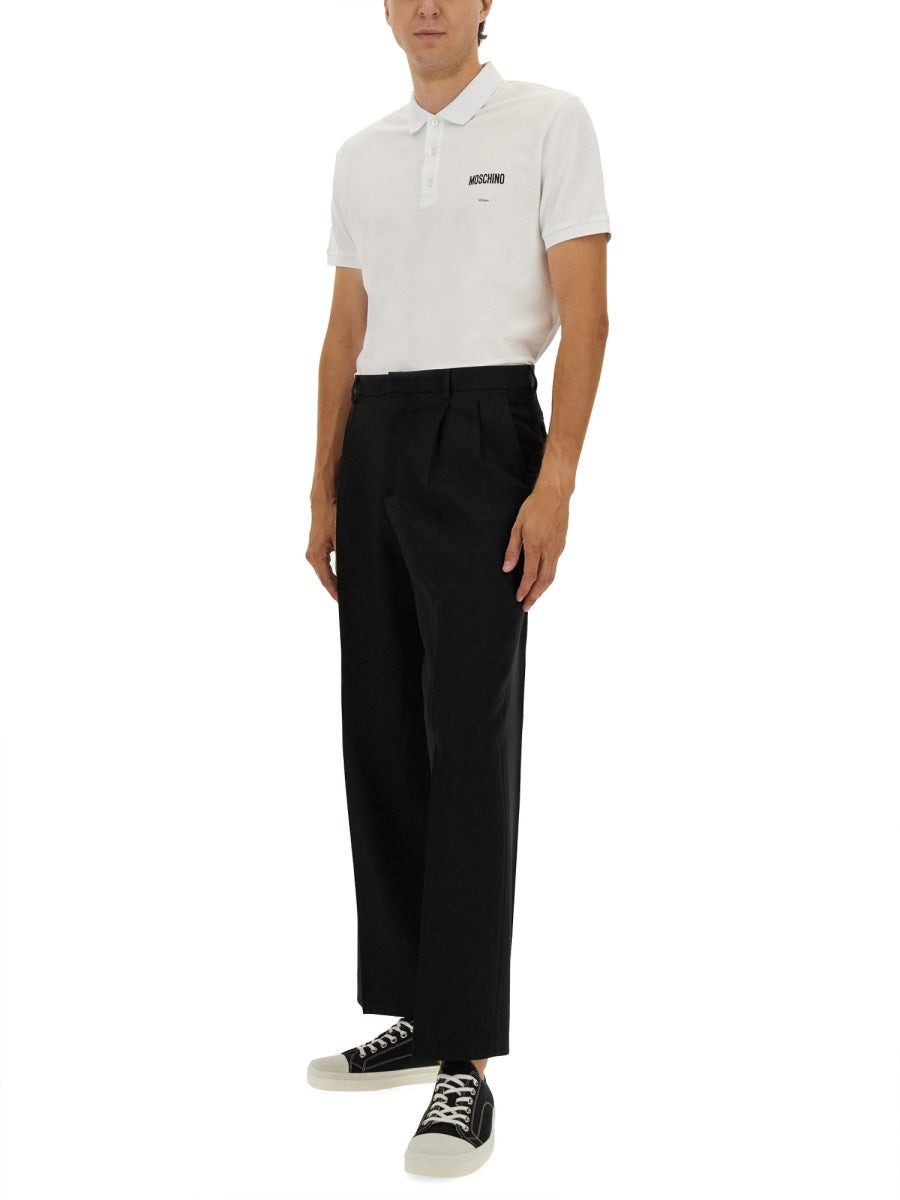 Moschino Men Cotton Pique Polo - 2