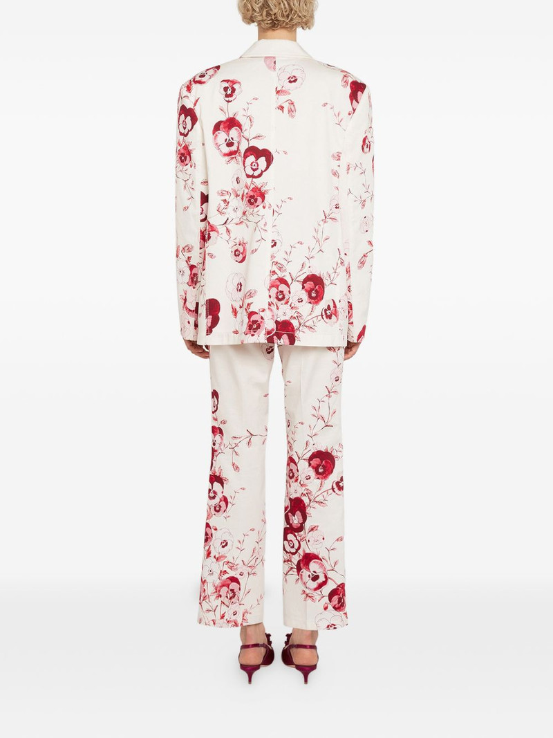 floral double-breasted jacket 4