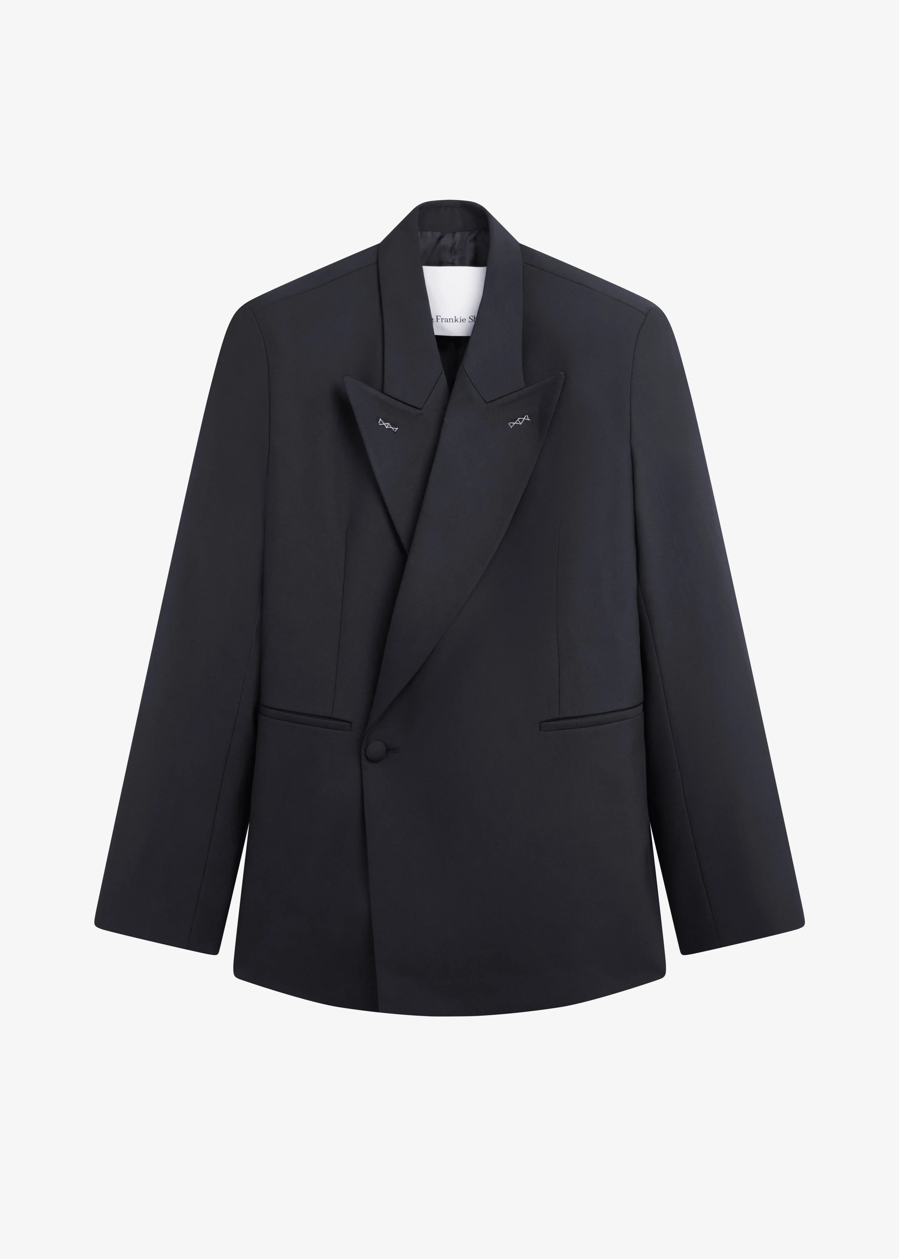 Cheyenne Padded Blazer - Black - 1