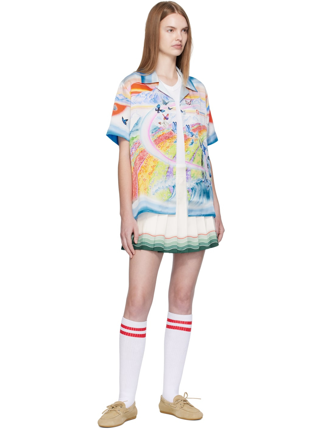 Multicolor Silk Shirt - 4