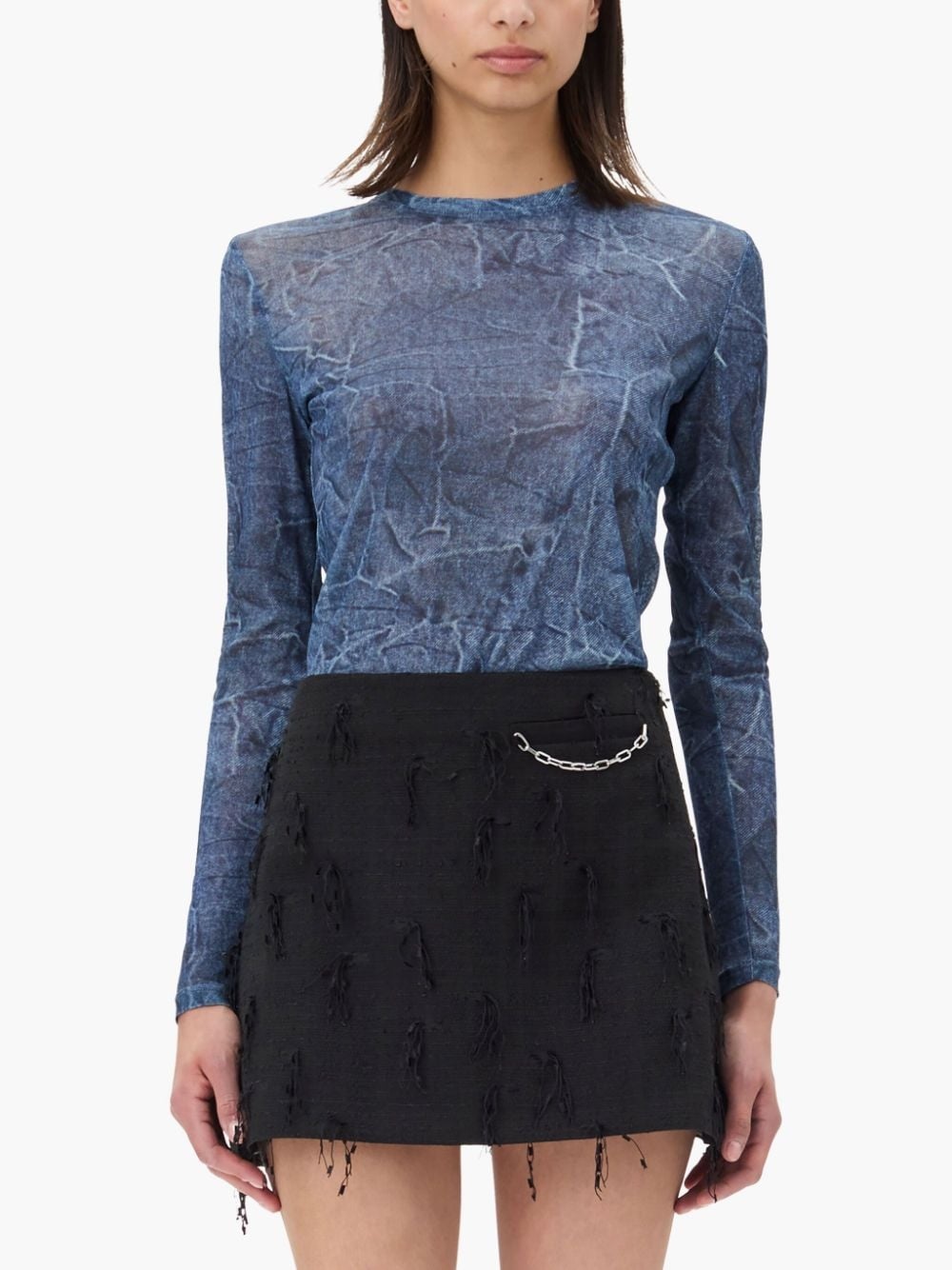 printed mesh top - 5