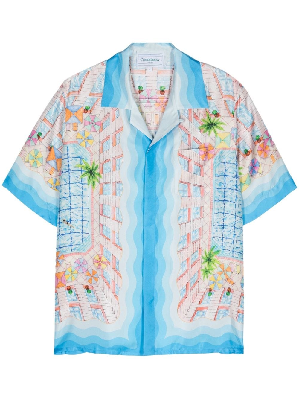 Le Plongeon silk shirt - 1