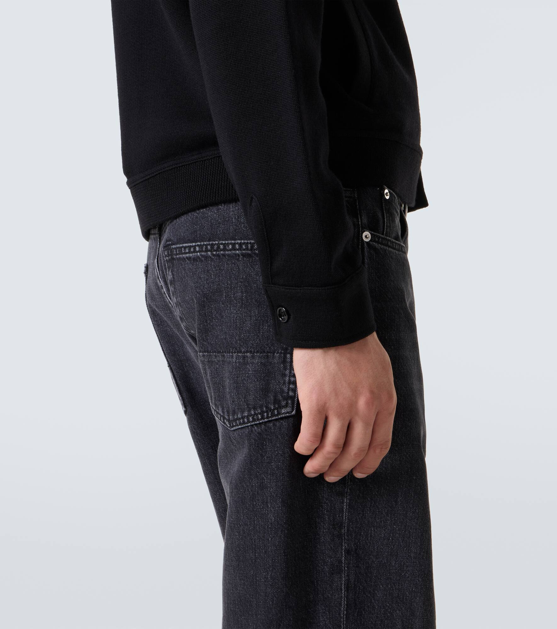 Virgin wool overshirt - 6