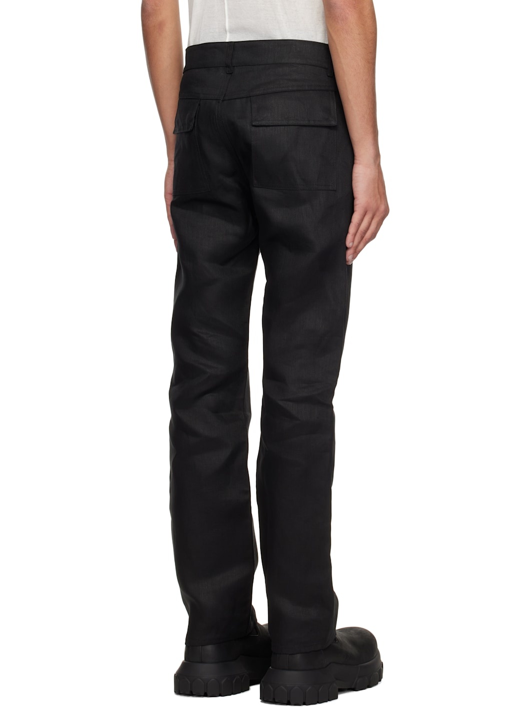 Black Hollywood Headon Utility Jeans - 3