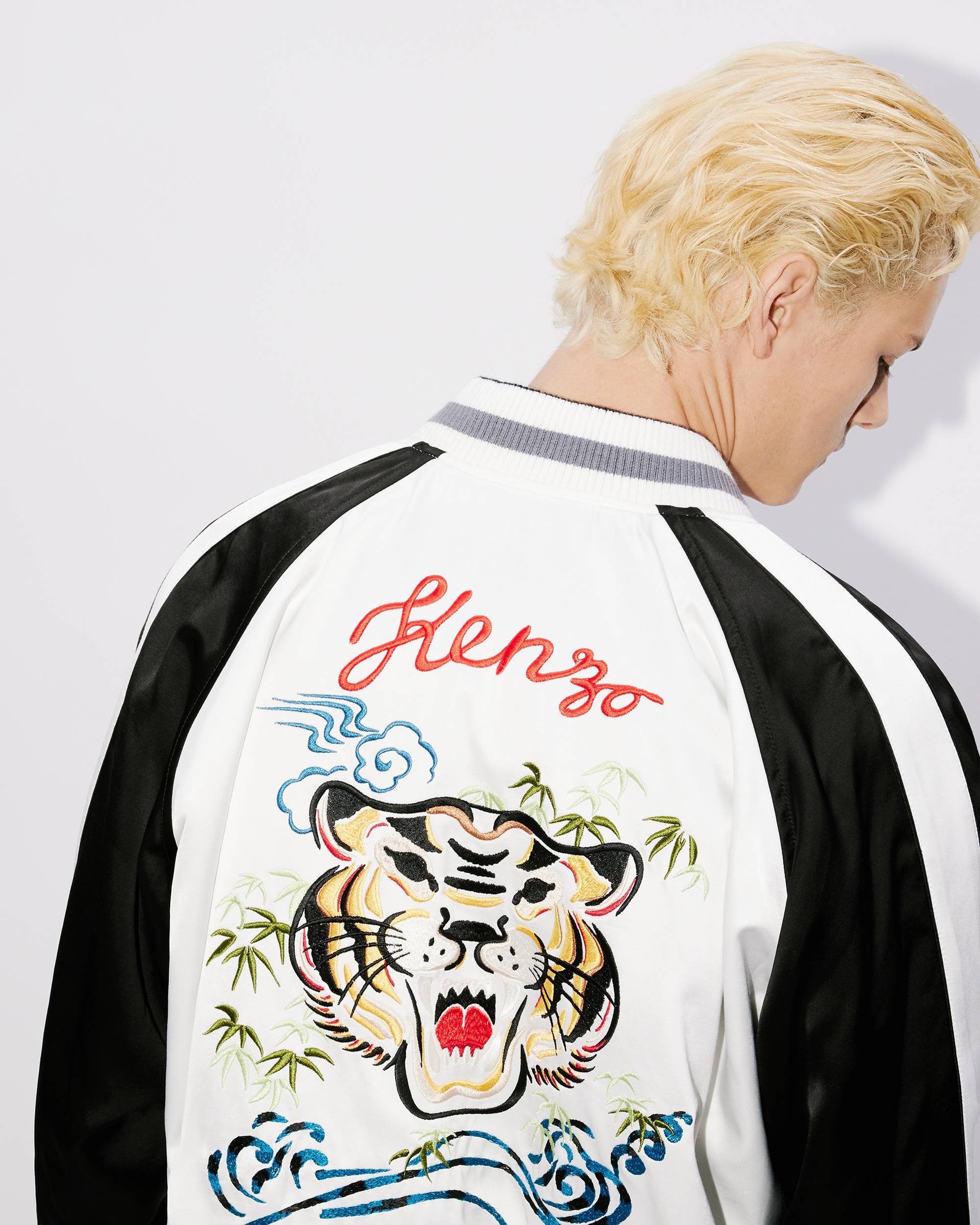 KENZO Elephant' reversible embroidered unisex jacket - 13