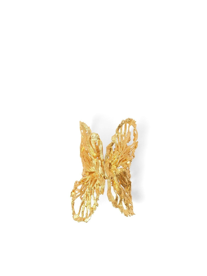 Alexander McQueen AMQ - Fish Bracelet In Gold outlook