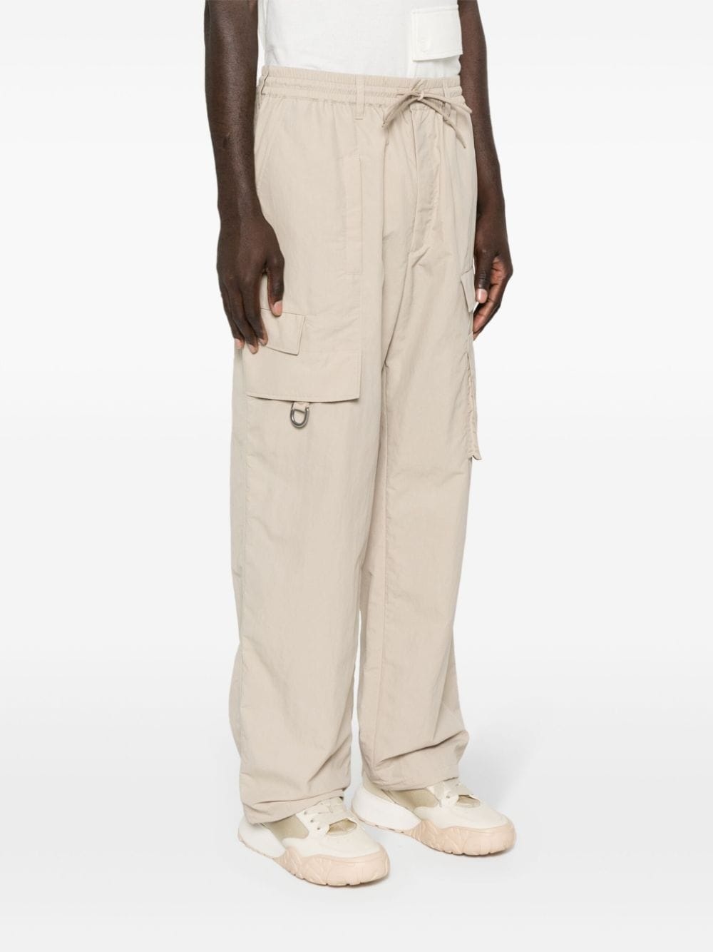 crinkled cargo pants - 4