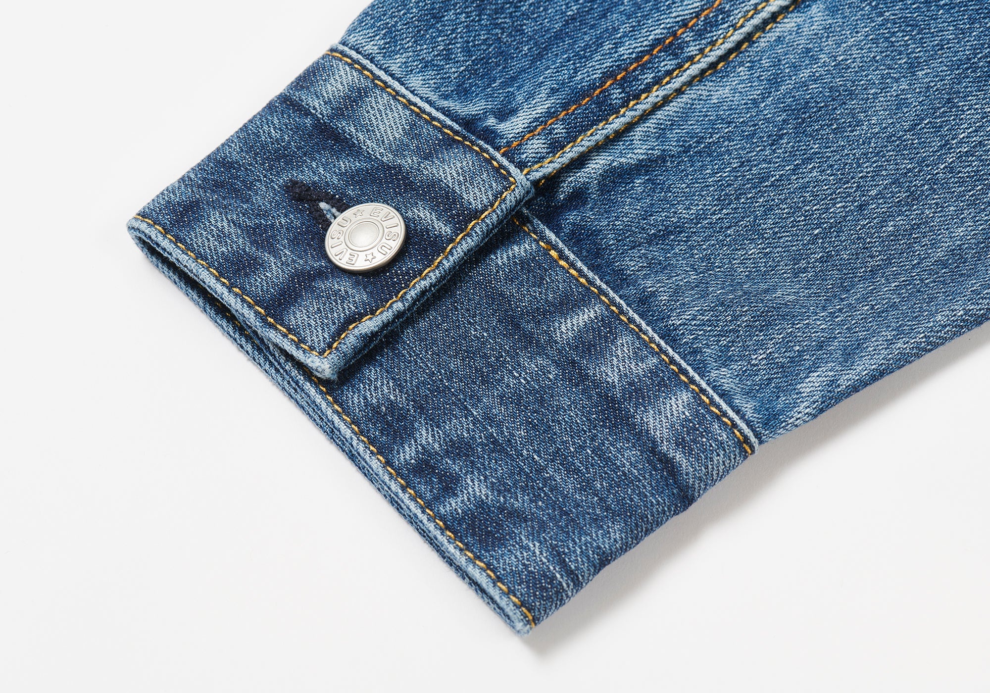 PALACE EVISU DICE DENIM JACKET LIGHT WASH - 7