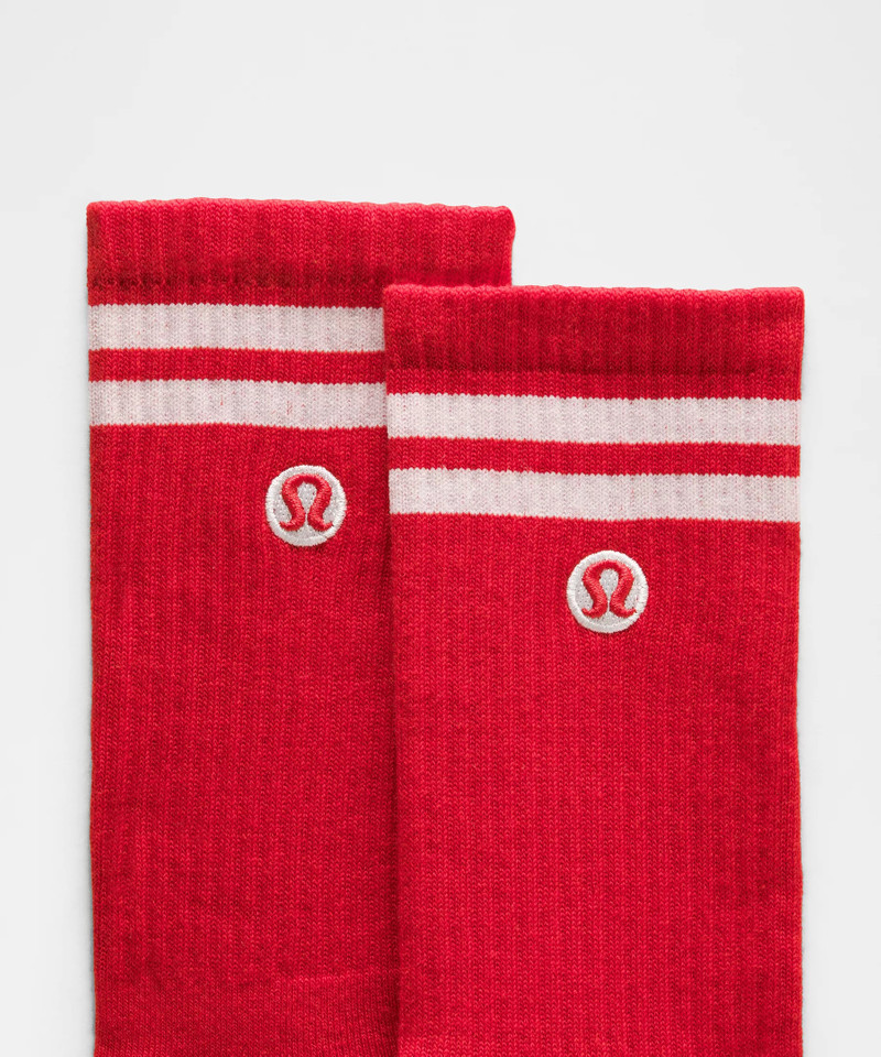 lululemon Unisex Daily Essential Crew Socks *Stripe outlook