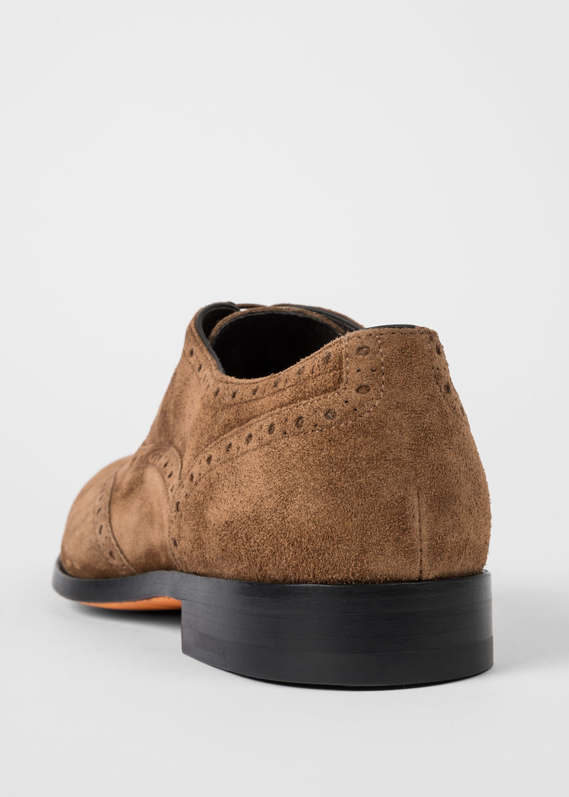 Suede 'Galileo' Brogues 5