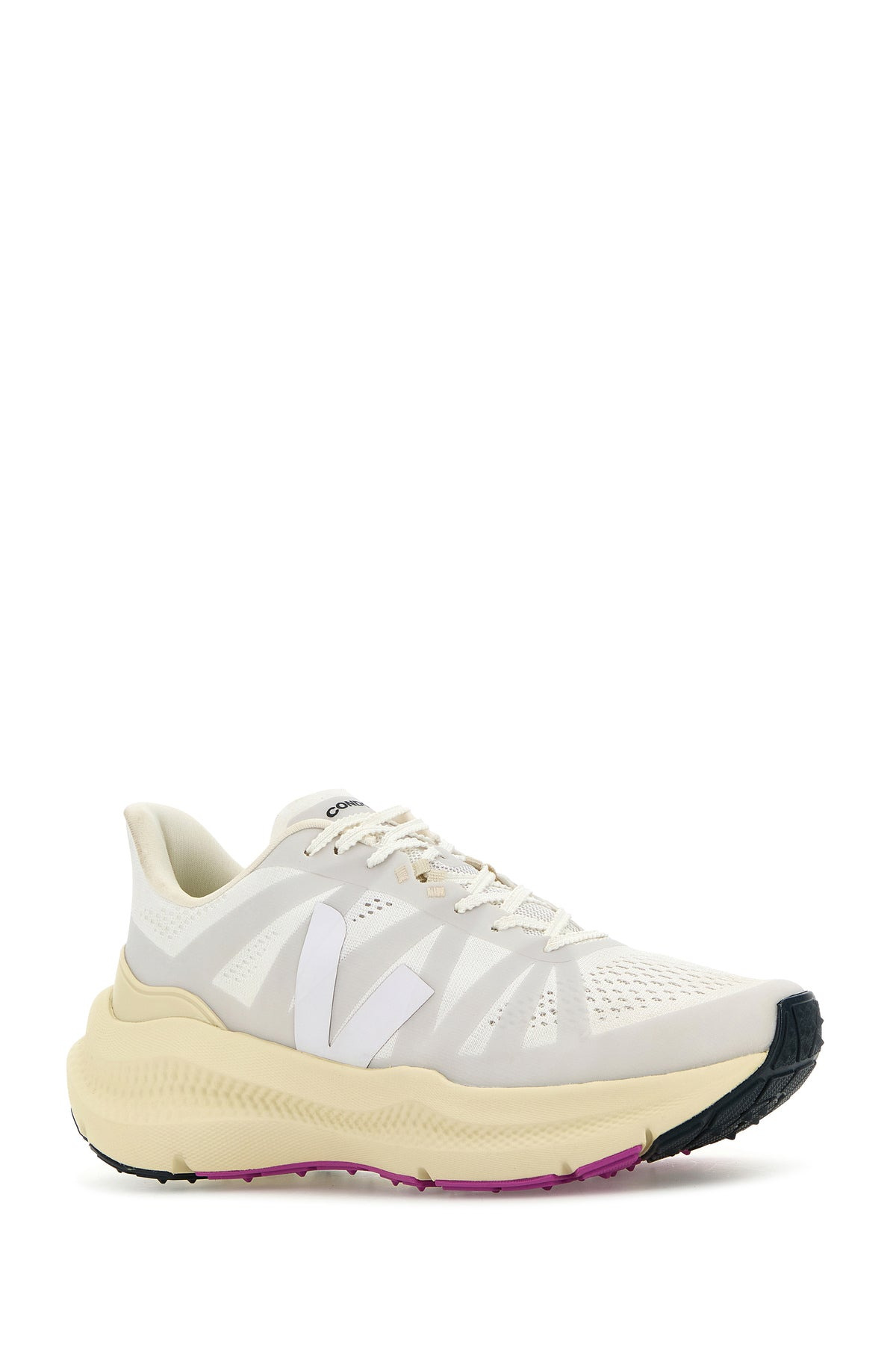 White fabric Condor 3 sneakers - 2