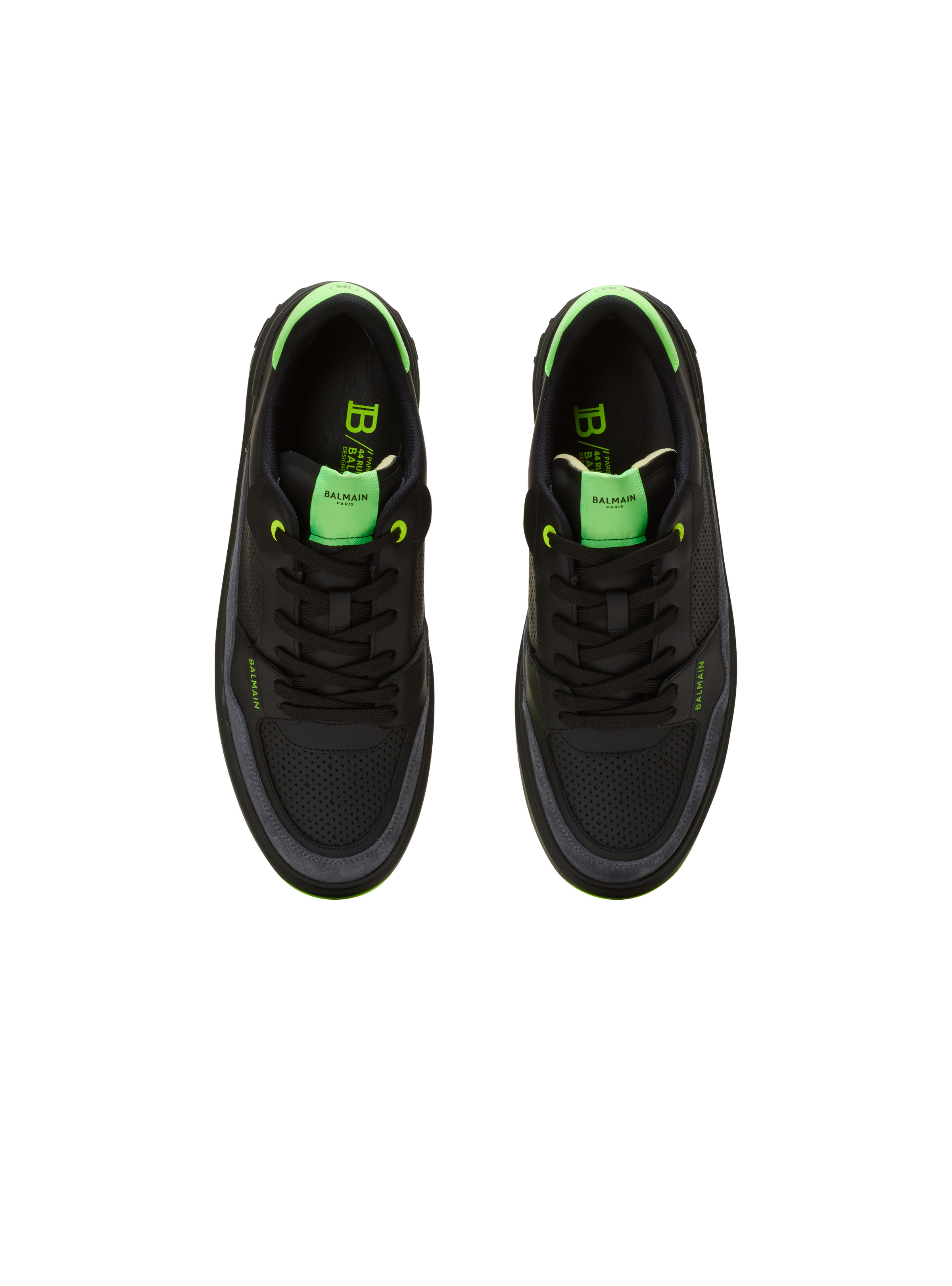 B-Court Flip trainers in calfskin and suede - 3