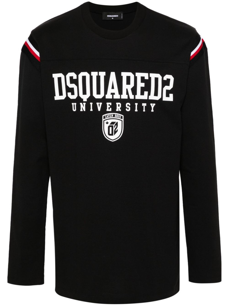 Varsity logo-print T-shirt 1
