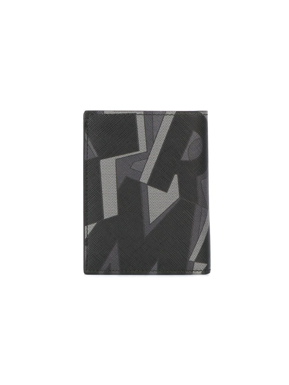 printed flat wallet - 2