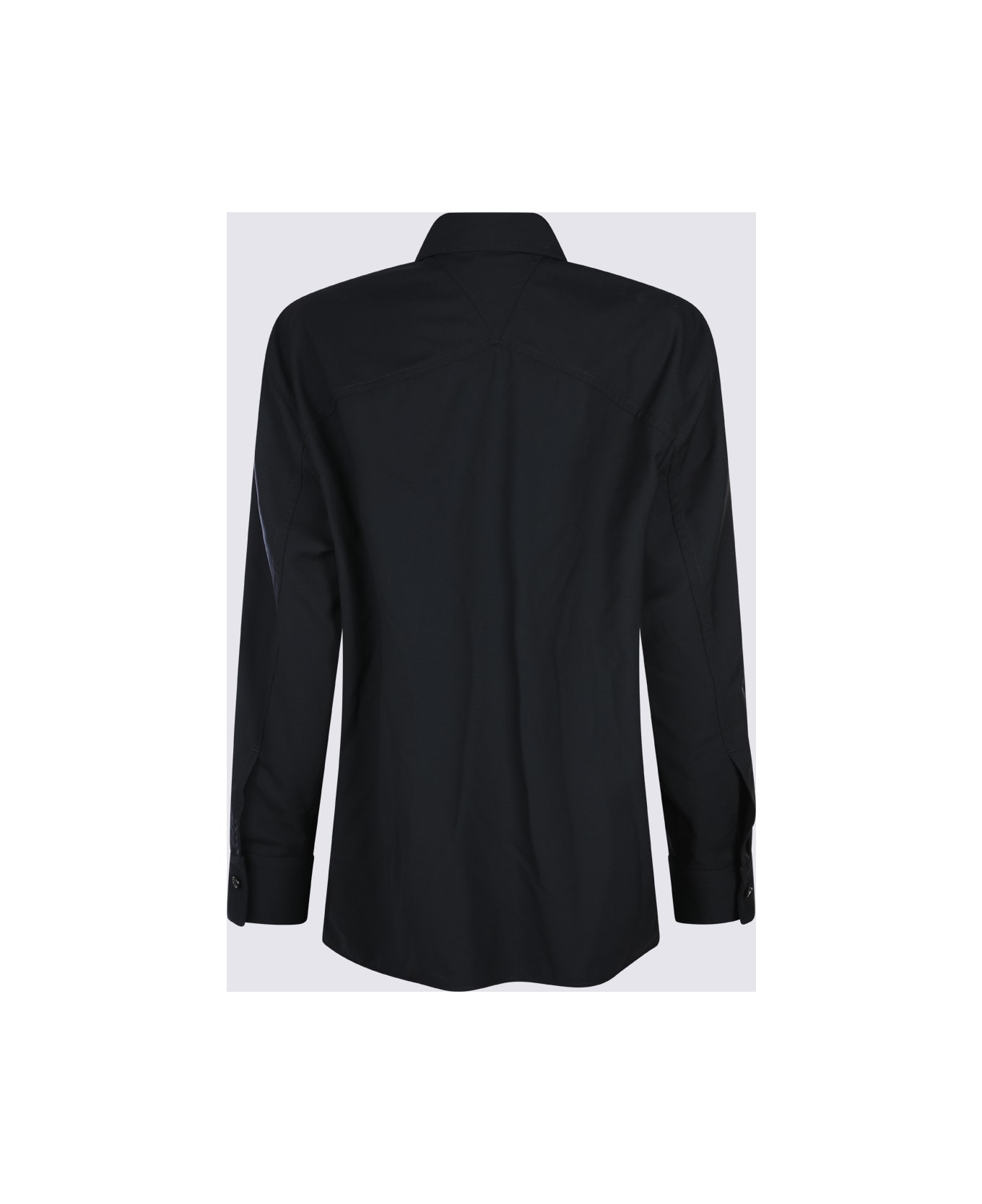 Black Wool Shirt - 2