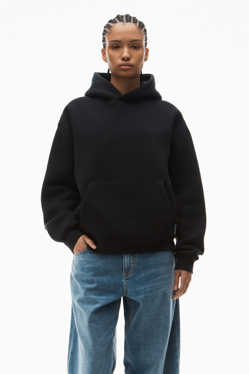 HOODIE IN DENSE FLEECE 2